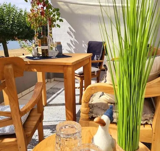 度假居 _ferienhaus Rheinzeit 614 Schoenes Haus Direkt Am Rhein Leutesdorf