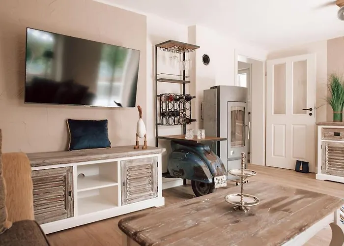 _ferienhaus Rheinzeit 614 Schoenes Haus Direkt Am Rhein